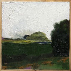 Déjeuner sur l'herbe (25x25cm, 2015, paint on canvas)